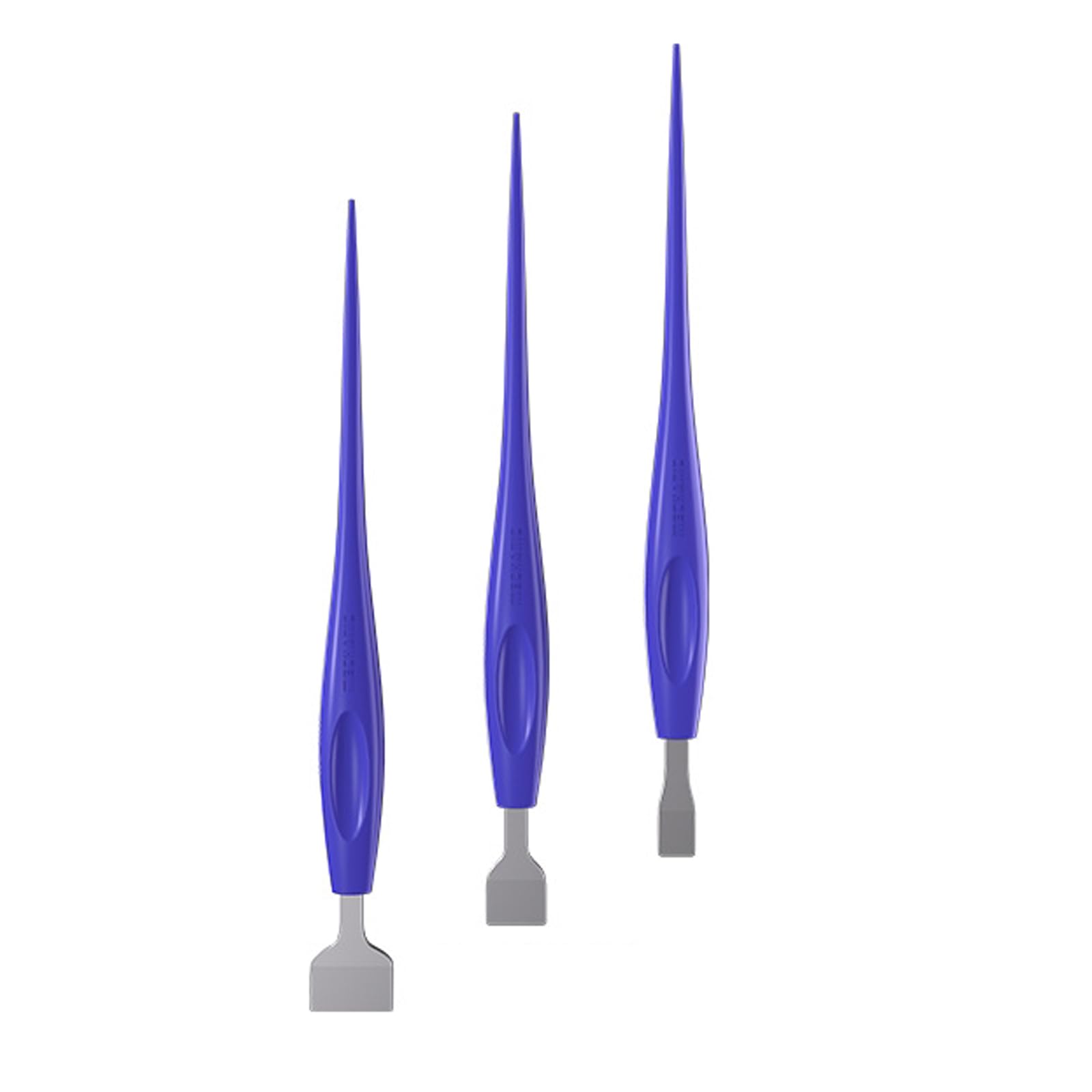 Solder Scraper 3Pcs Stainless Steel Tin Scraping for IC Chip Soldering Board Maintenance Tin Scraping