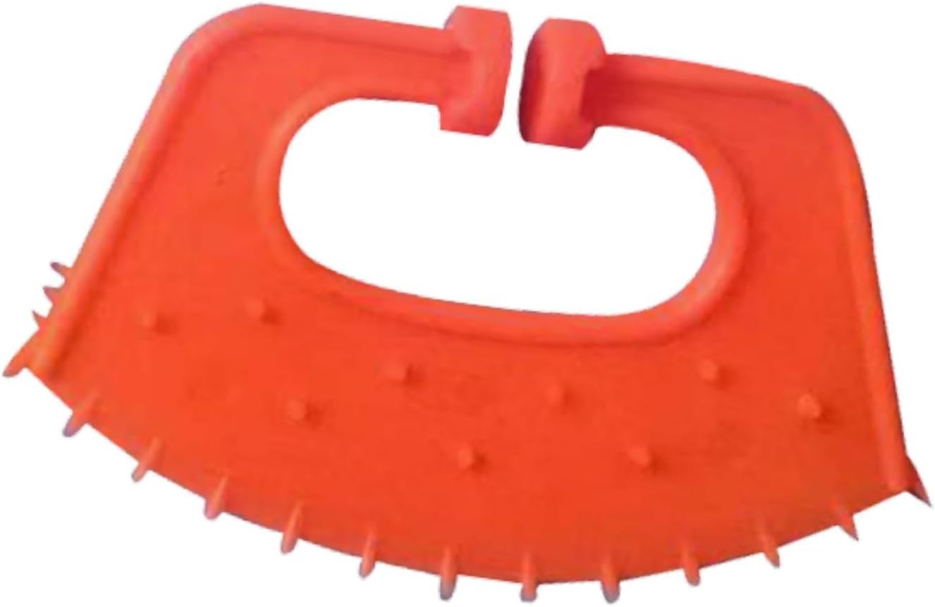 Cattle Weaning Nose Ring Tools Animal Cow Prevent Compact Calf Weaner 11.5cmx7.5cm Orange | Home & Garden | Tools | Other Home Improvement Tools