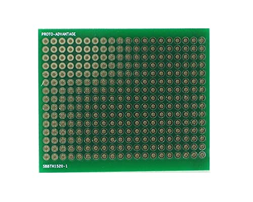 Platine d'expérimentation Proto-Advantage : soudez vos circuits avec 300 trous plaqués haute précision