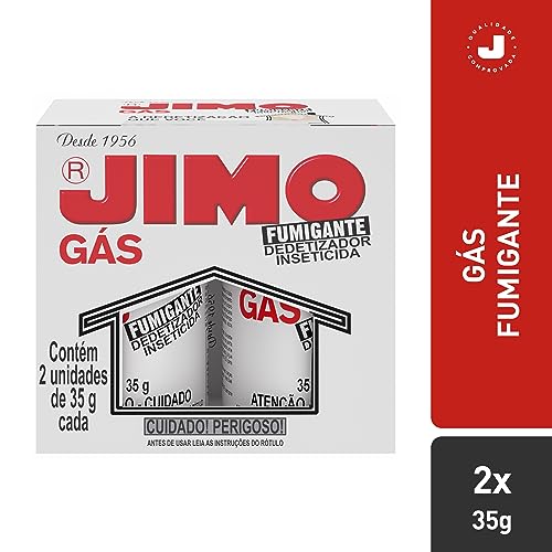 JIMO Gás Fumigante Inseticida Desinsetização de Casas e Ambientes Fechados Eficaz contra Barata Aran