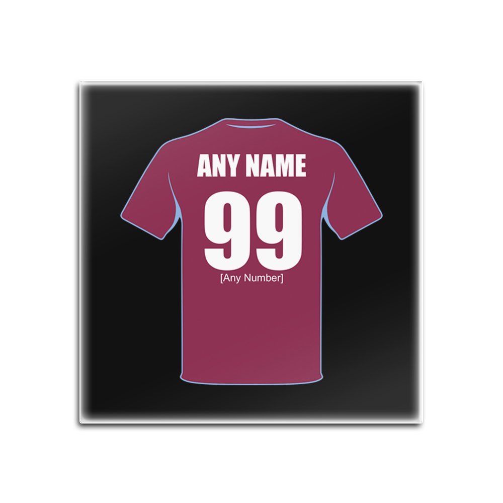 Dessous de verre Aston Villa personnalisés pour vos soirées foot AVFC