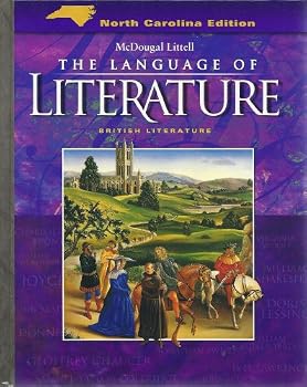 Hardcover McDougal Littell Language of Literature North Carolina: Student Edition Grade 12 2006 Book
