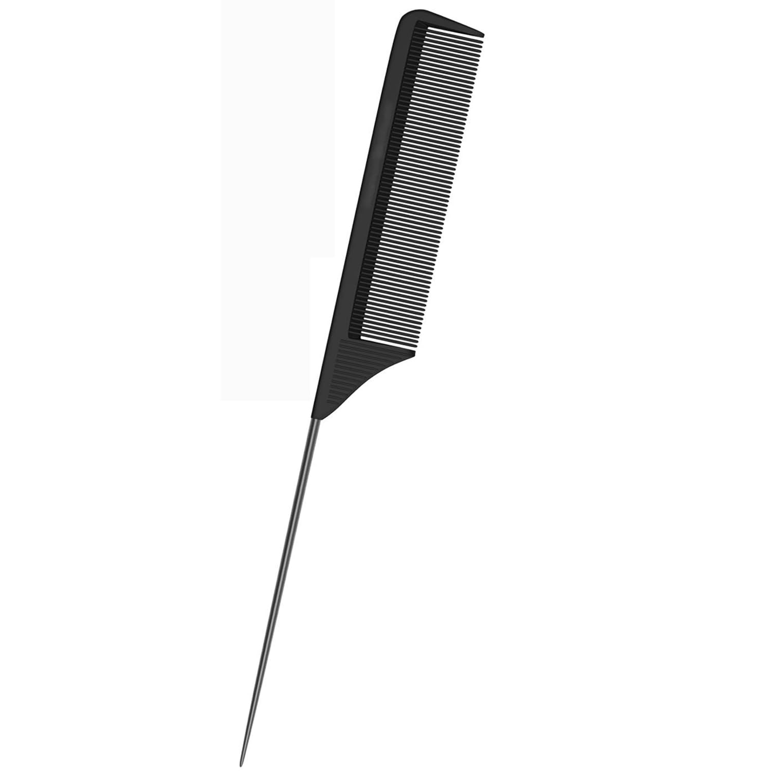 Jeanssar Rat Tail Combs, Parting Combs for Braiding Hair, Add Volume Fine and Normal Hair Types,Parting and Styling (Black)