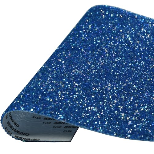 Image of FURTUER 9.4×7.9 Inch Self Adhesive Rhinestones Sheets AB Resin Rhinestone Gems, Bling Crystal Diamond Sticker Applicable for Christmas Decoration Car DIY Arts Crafts (Blue AB)