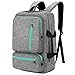 SOCKO 17 Inch Laptop Backpack Convertible Backpack Travel Computer Bag Hiking Knapsack Rucksack College Shoulder Back Pack Fits up to 17 Inches Laptop Notebook for Men/Women, Grey-Green