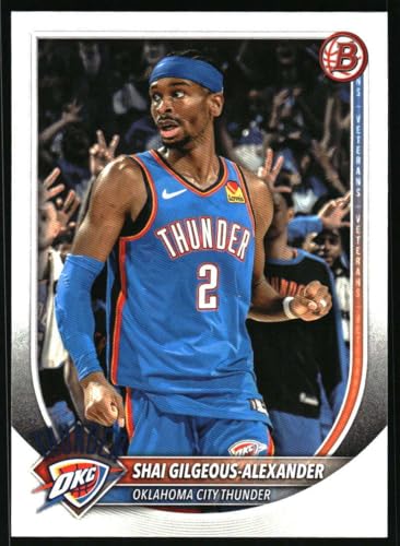 2025-26 Bowman #106 Shai Gilgeous-Alexander Oklahoma City Thunder Basketball Base Trading Card