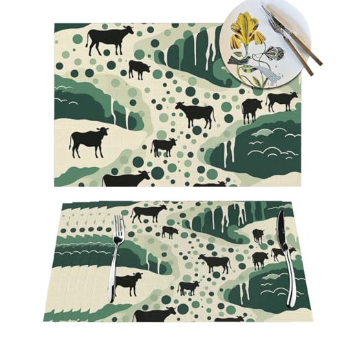 Sets de table en PVC lavables et antidérapants pour une protection de table parfaite - 2