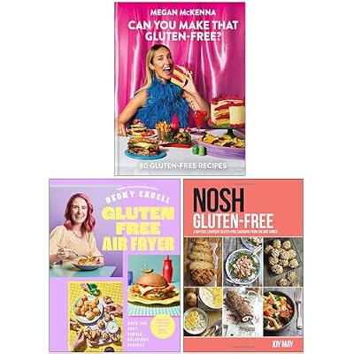 Can You Make That Gluten-Free, Gluten Free Air Fryer & Nosh Gluten-Free 3 Books Collection Set