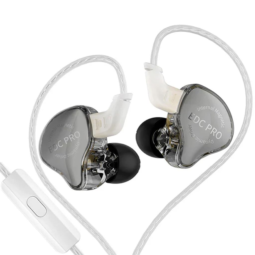 Concept Kart KZ EDC PRO IEM Wired Earphone, Silver