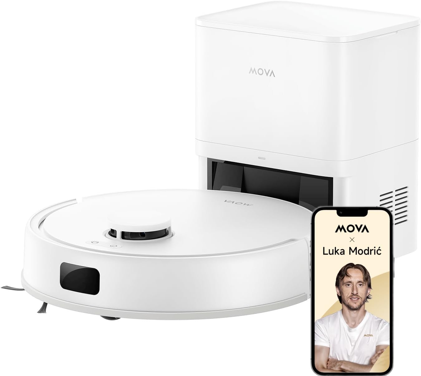 MOVA E20 ロボット掃除機 吸引・水拭き両用 5000Pa 強力吸引 LD dreame 【クーポン利用で50%OFF】MOVA E20 ロボット掃除機 水
