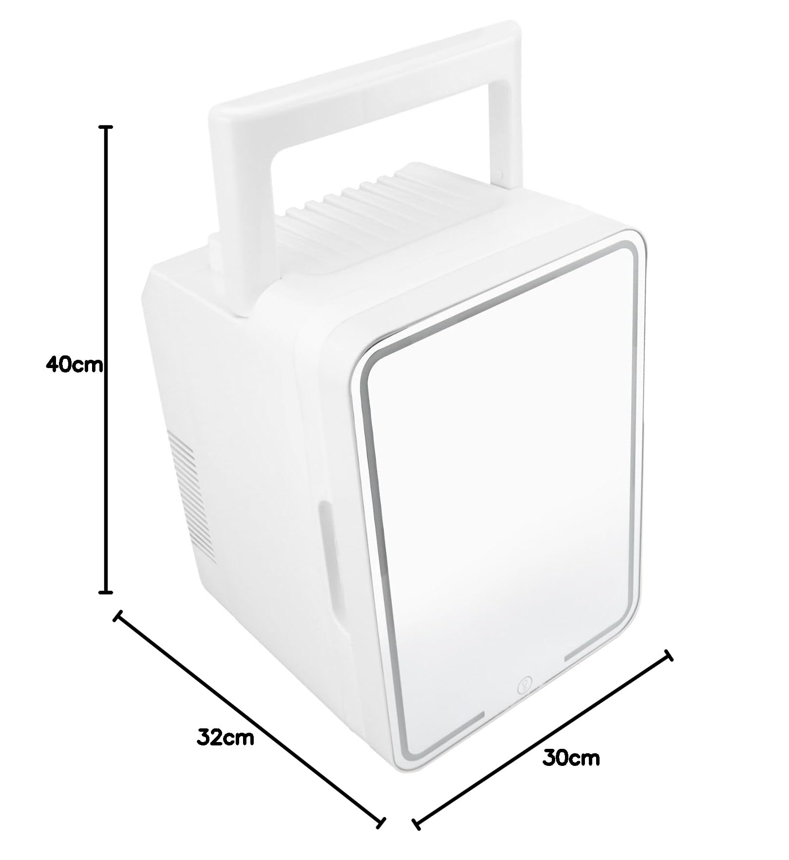 Mini Nevera Cosméticos Estudiante Fruta Regalo Dormitorio Bebida Congelador Espejo Refrigerador Refrigerador Refrigerador Refrigeradores Compactos
