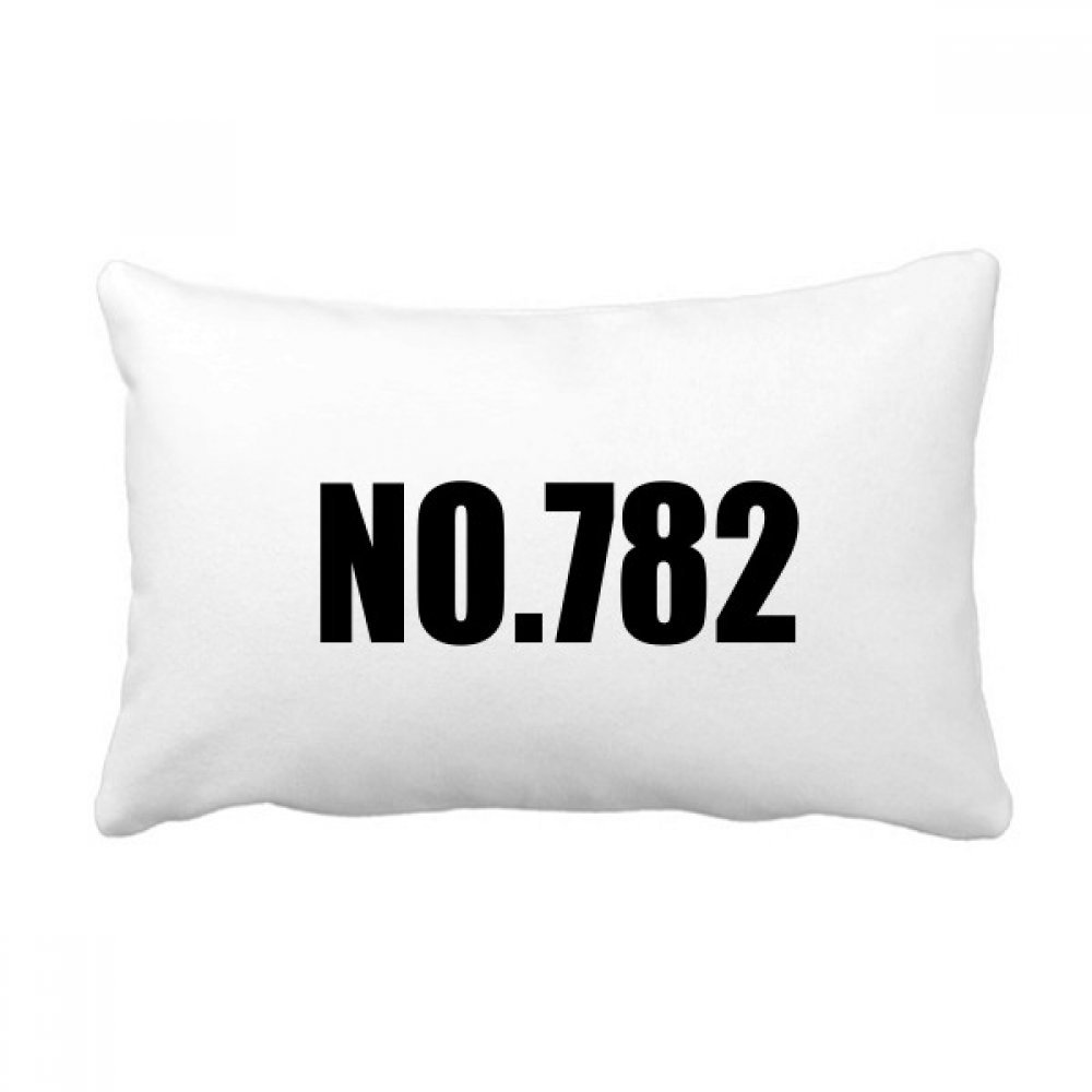 Oreiller lombaire de canapé multicolore No.782 housse et insert 16x24 pouces pour maison