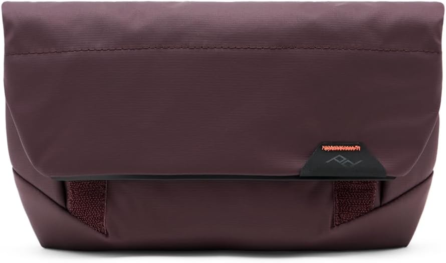 Peak Design Field Pouch V2, Eclipse, 2-in-1 Organizer and Sling Bag, Adjustable Shoulder Strap and Integrated Belt Loops, Weatherproof Nylon Canvas, Organizer Pouch or Carry Bag for Men and Women