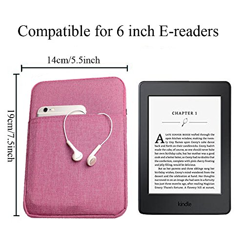 Sleeve Kindle Paperwhite/Kindle Voyage / 8 geração (Rosa)