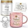 Graduation Gifts for Her 2023,Graduation Gifts The Tassel was Worth The Hassle-Graduation Coffee Mug Candles Keychain…