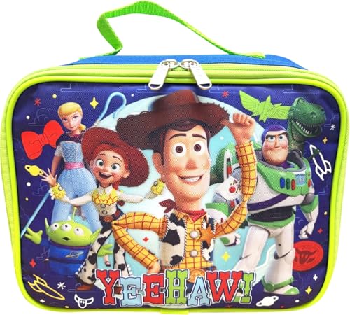 Ruz Toy Story Licensed Kid's Insulated Lunch Box (Blue/Green)
