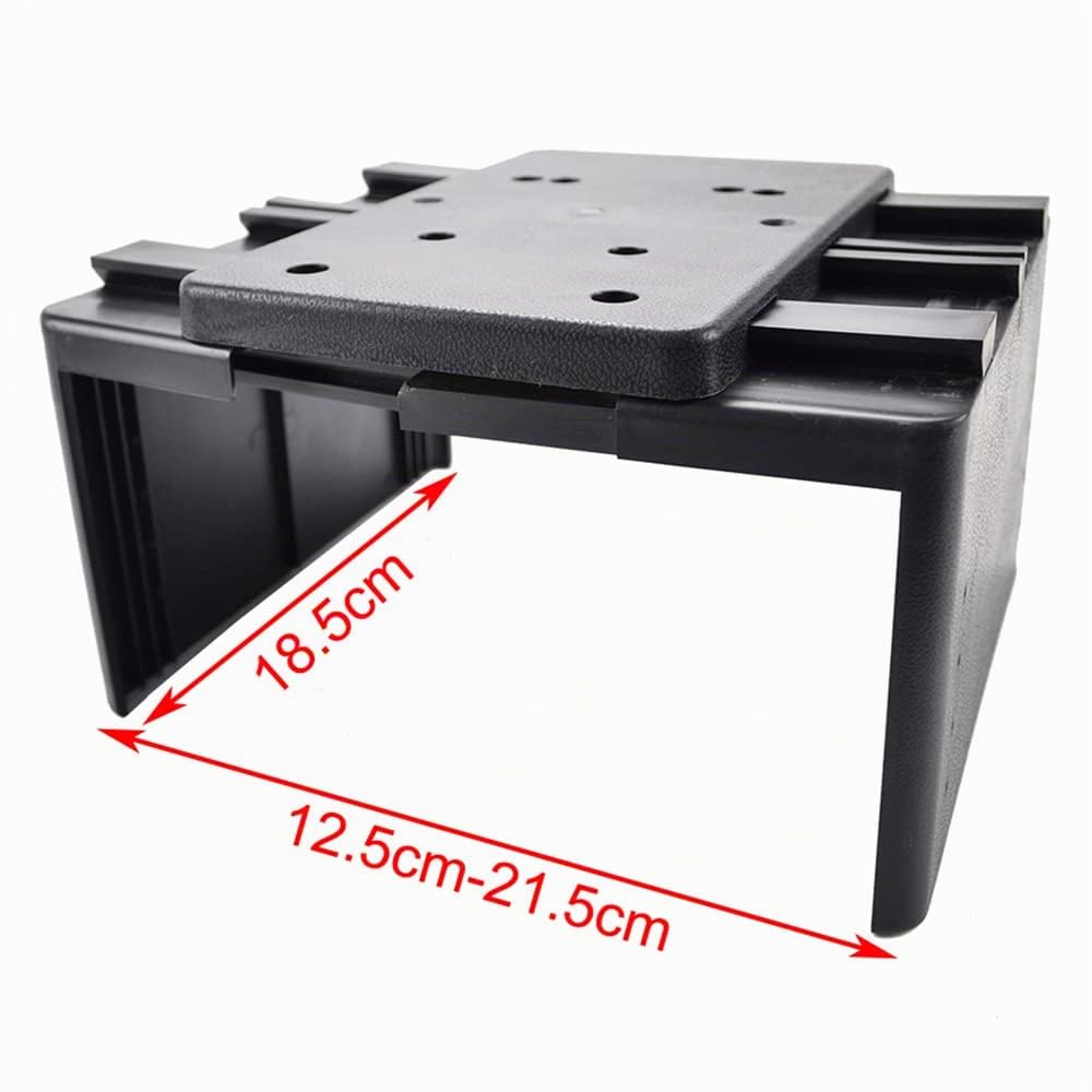 Reposabrazos central AutoSunShine, universal, cuero, espacio de almacenamiento con soporte para vasos
