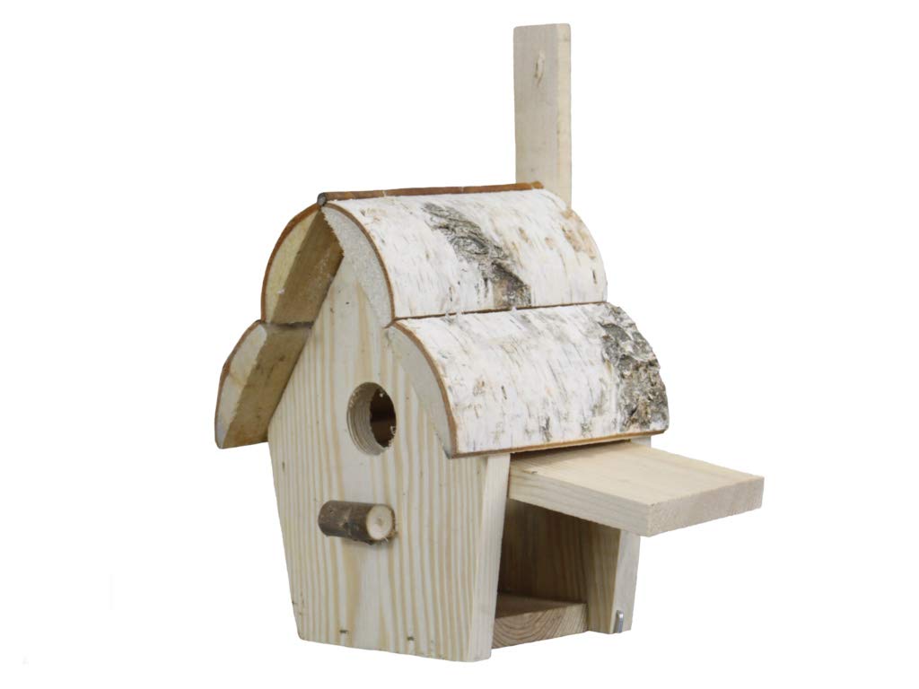 Nichoir pour Oiseaux, nichoir en Bois, nichoir en Bois 12 x 12 H 23/30 cm (32 mm)