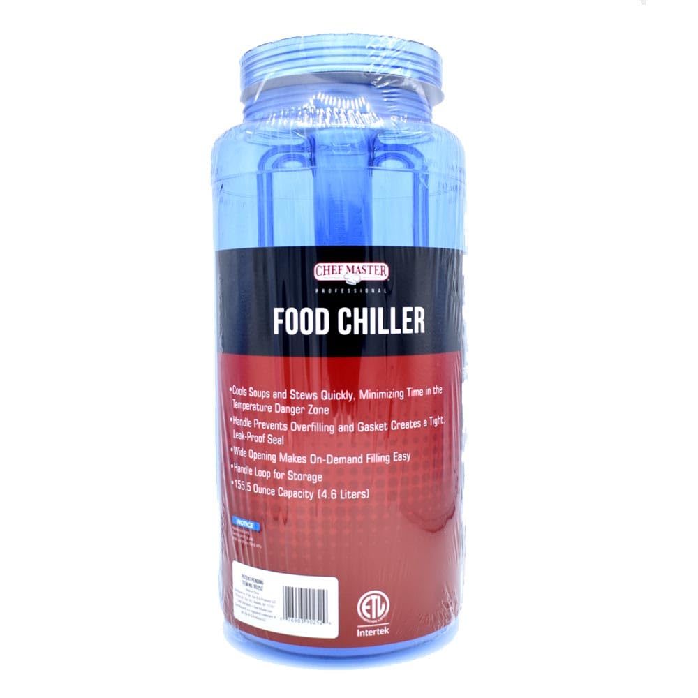 Refroidisseur de nourriture 4,5 l Chef Master 90252 pour soupes