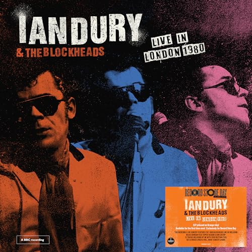 Album Art for Live In London 1980 - Limited RSD 2026 Orange Colored Vinyl by Ian Dury & The Blockheads
