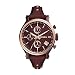 Fossil Women's ES4114 Original Boyfriend Sport Chronograph Wine Leather Watch