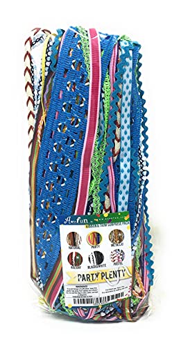 Approx 30 Yards Ribbons For Crafts Wrapping Ribbon Fabric Ribbon Hair Ribbons For Girls Craft Ribbon Decorative Ribbon Fabric Trim Bow Making Supplies Bow Ribbon Trim Sewing Trim Assorted Ribbon Party #TOP3