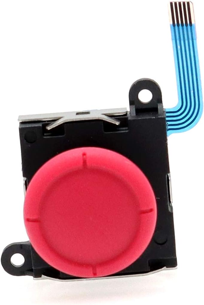 PartEGG Genuine OEM Replacement Analog Joystick Button Control Thumbstick Module for Nintendo Switch Lite or Joy Con Controller (Zacian and Zamazenta Edition) Red