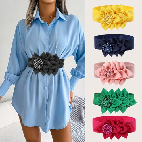 Ceinture vintage bouton pression pour ceintrer les vêtements amples