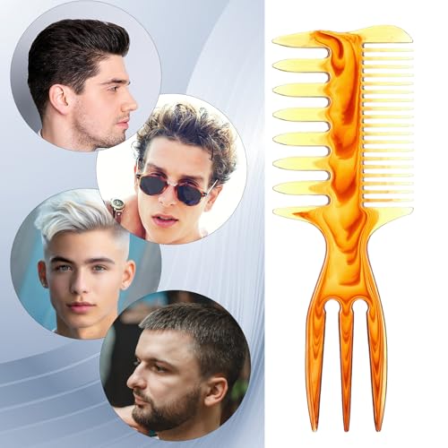 Peine Styling Comb 3 en 1 Ámbar miniatura 3