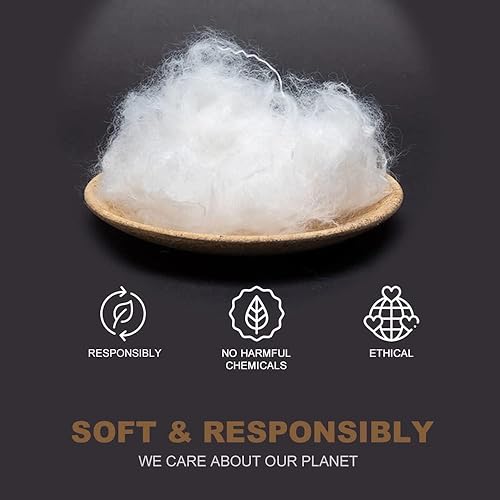 Miniatura 5 de DWR Edredón alternativo de plumón 100% algodón, tamaño California King, edredón ultrasuave y agradable al tacto, de microfibra de eucalipto