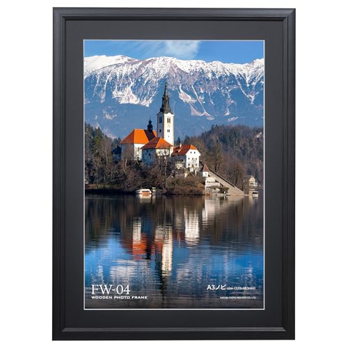 自然風景アートフォト】霧山の写真（A3判。オリジナルフォト。ハクバ製