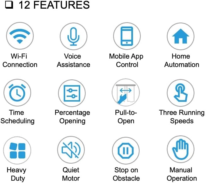 12 Features of HC Smart Curtain System