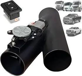 Difusor Esportivo 4 Pol Botao Elétrico Caminhão Compatível com Ram