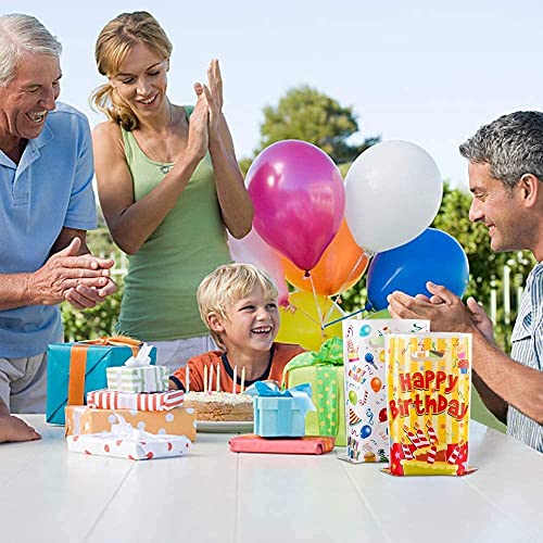 Sacchetti Compleanno, 60 Pezzi Sacchettini