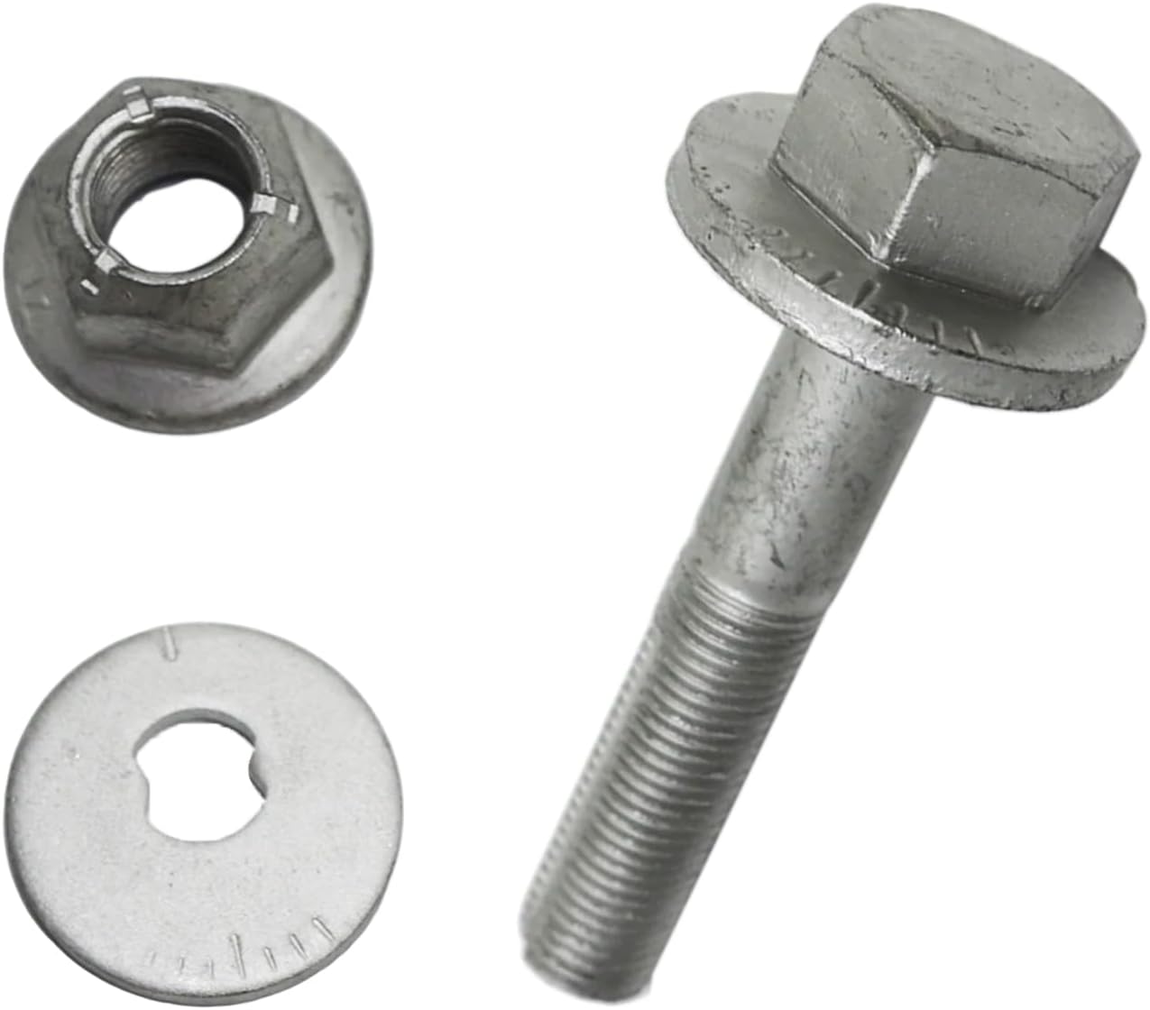 Camber Eccentric Bolts Compatible with Hyundai Elantra 2007-2011, Replace# 55220-2H000, 55220-2H100, 55223-2H000