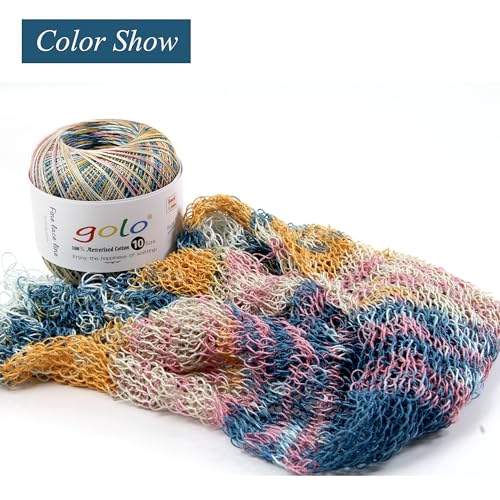 golo Crochet Thread Size 10 Yarn for Hand Knitting Crochet Yarn - Image 2