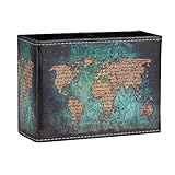 ♥ Diseño elegante para un uso diario, mantiene tu mesa de trabajo limpia y ordenada. Bonito y duradero: ideal para guardar bolígrafos, lápices, reglas, tijeras, pinceles de maquillaje, pequeñas cosas etc.