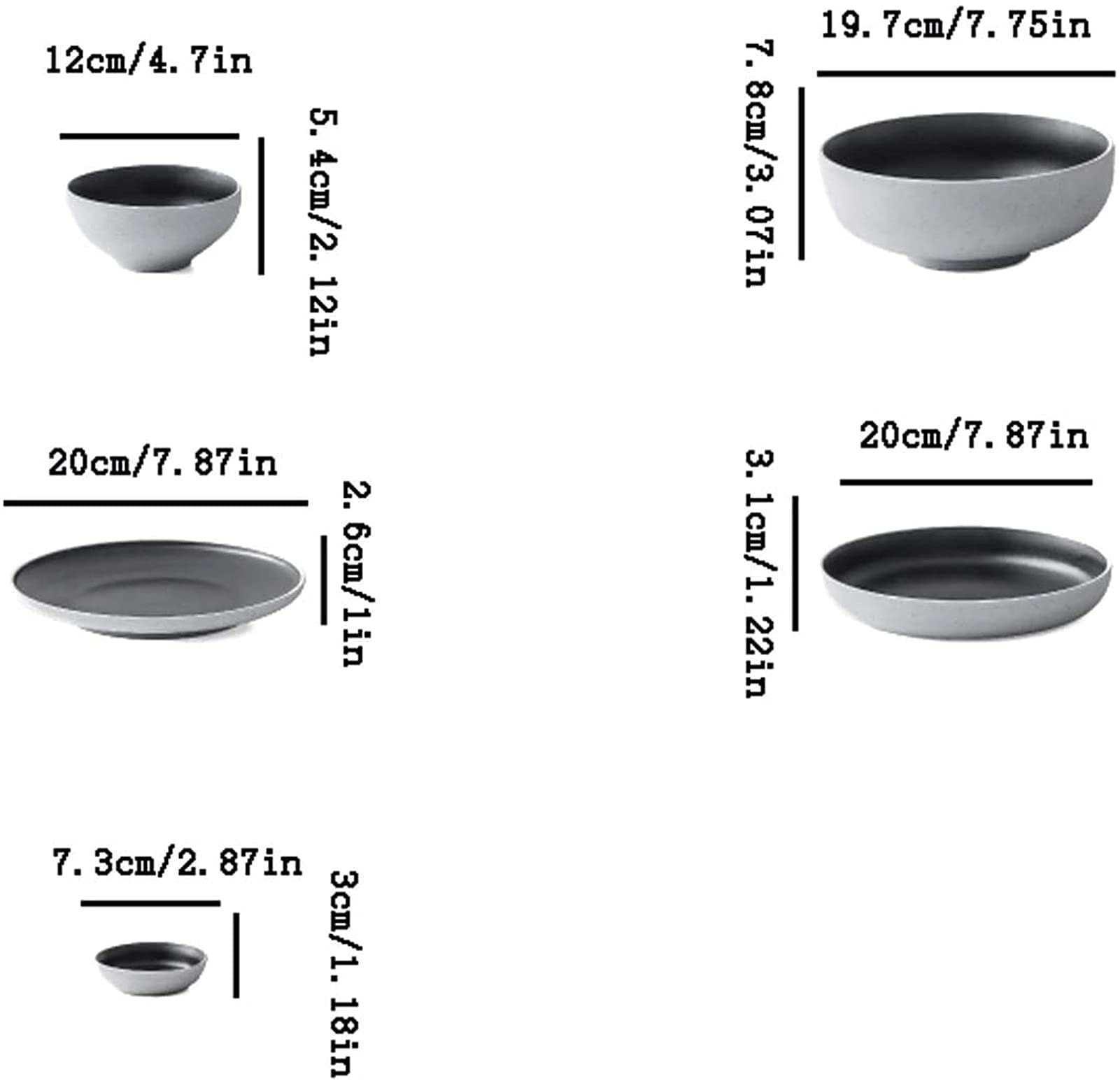Zestawy talerzy obiadowych, zestaw obiadowy do użytku domowego 7,12,21, sztuka porcelanowa miska domowa zestaw zastaw stołowych motyl, może pomieścić wiele osób, sałatki i płatki owsiane, kuchenka