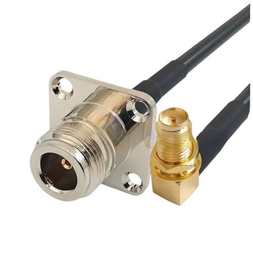 RG58 �P�[�u�� N ���X 4 ���t�����W���� SMA �I�X ���X���p WI/*FI an*/�A���e�i 50 �I�[�� R*/F �����s�O�e�[�� �W������*/�P�[�u��������(NF-RPSMAFW,0.5m)