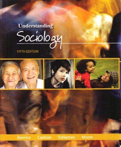 Understanding Sociology Fifth Edition 1602295972 Book Cover