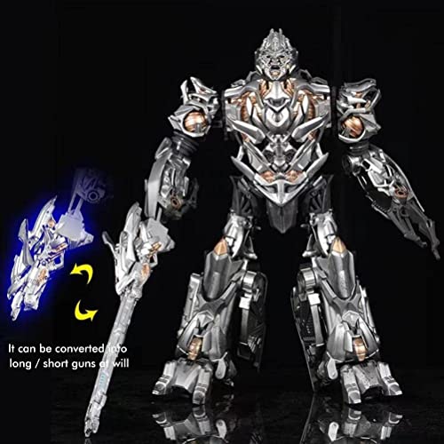 Prosheen Deformation Action Figure Toys, Car Model Alloy Deformed Portable Robot Toys Gift For Kids Girls Boys (Black 8.07 Inches) #TOP4
