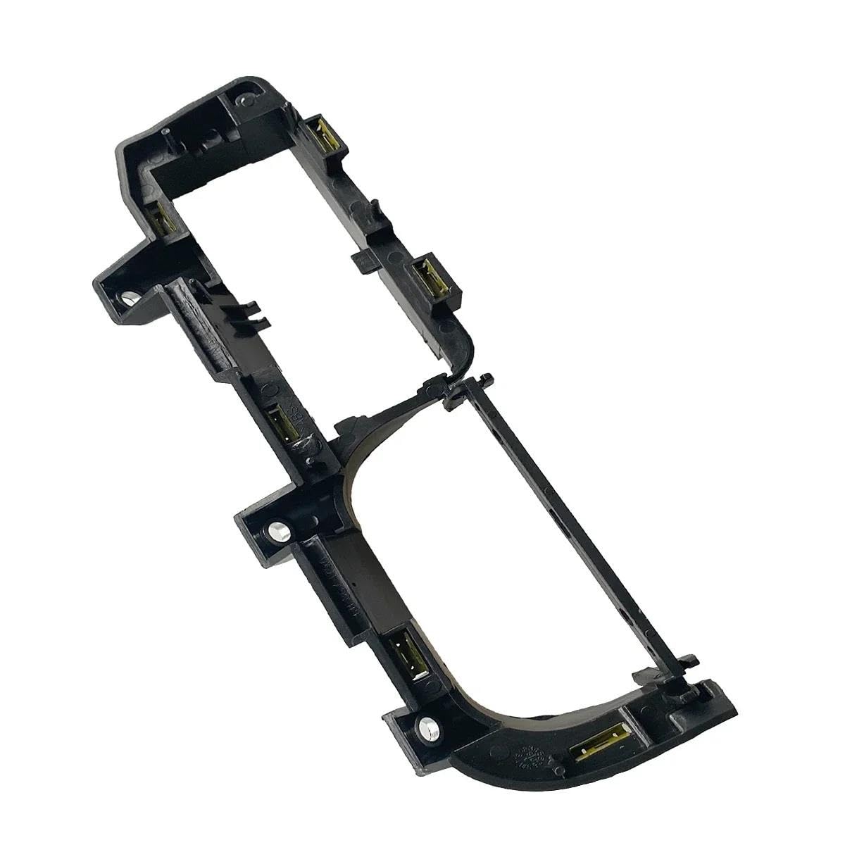 Manija puerta automóvil 5x Negro/carbono Para VW Para R32 Para Jetta Para MK4 Manijas De Puerta Interiores Interruptor Botón Bisel Panel 1J0867171A 3B1867171F Manilla puerta(Size:5PCS-Black)
