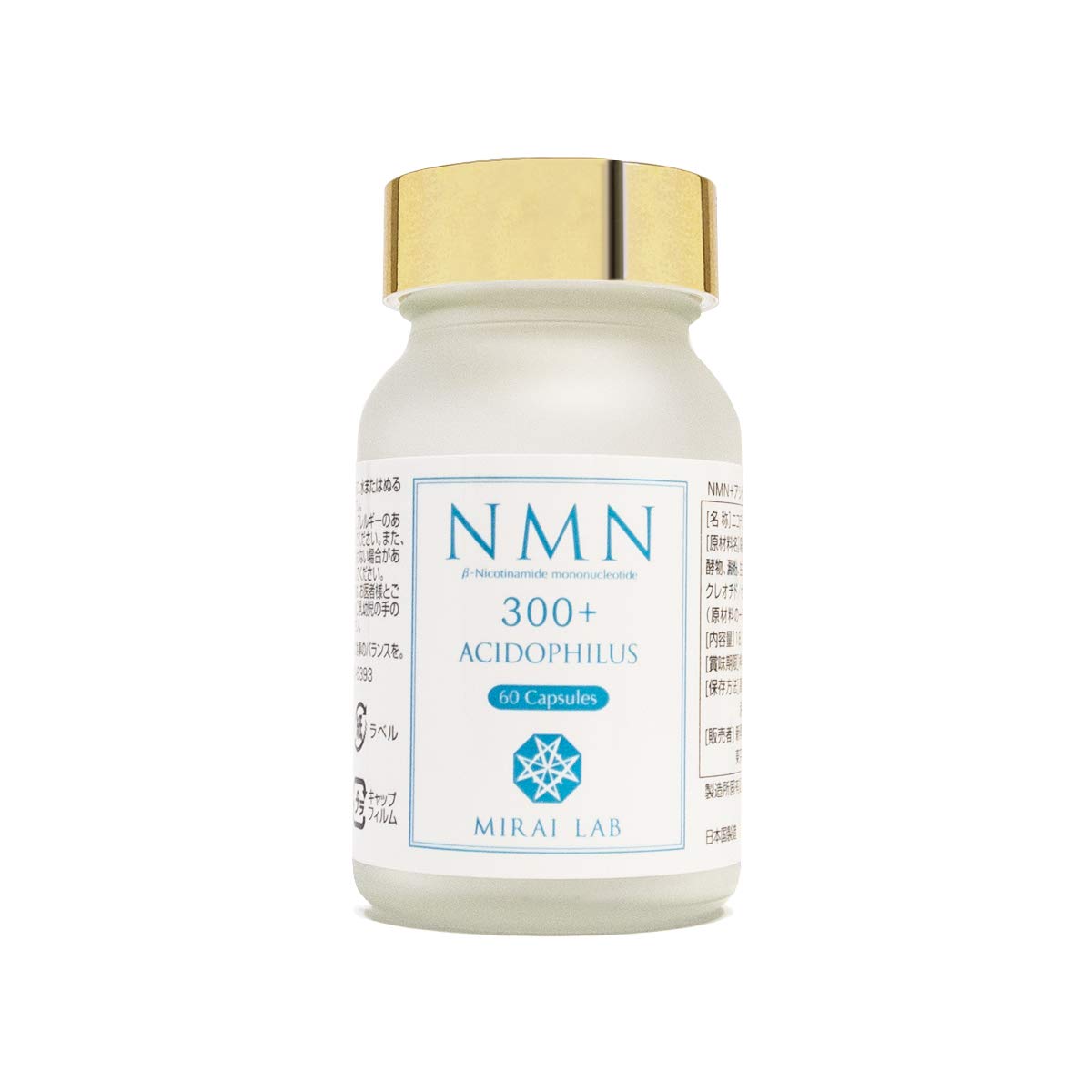 NMN + ACIDOPHILUS Plus β-Nicotinamide Mononucleotide 60 Capsules