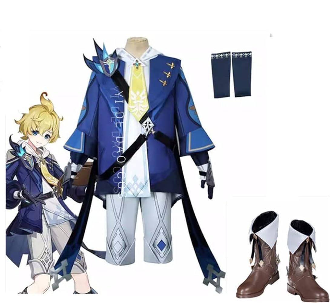 Amazon.co.jp: [QDCFY] 原神 げんしん ミカ コスプレ衣装+靴