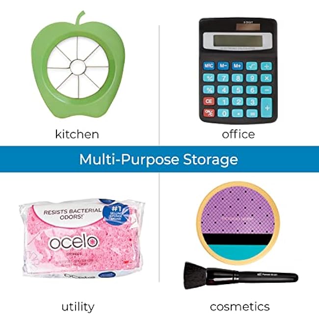 iDesign 52630M2 Kitchen Drawer Organizer for Silverware InterDesign Linus, Large, 2 Count