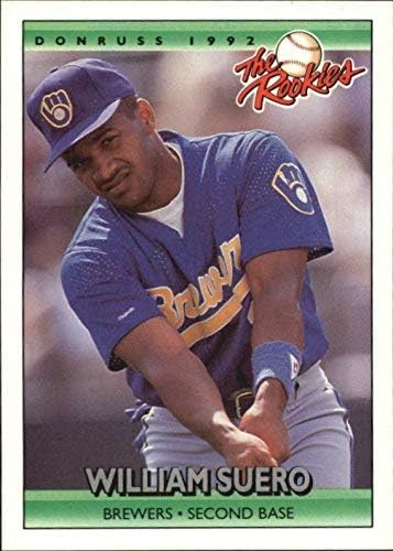 1992 Donruss Rookies #113 William Suero MLB Baseball Trading Card