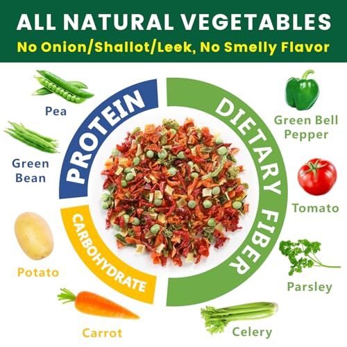 Image of Yimi Dehydrated Vegetables for Ramen Toppings, Vegetable Soup, 17.6oz