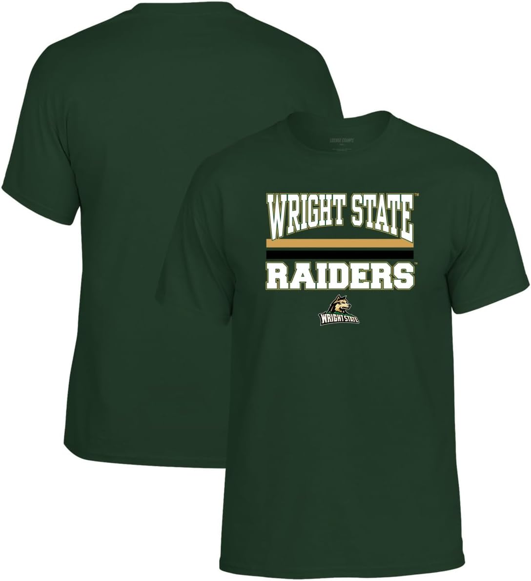 Cotton T-Shirt | Official NCAA College Merchandise | Mens Womens Adult Cotton | Tee with Team Bar Design