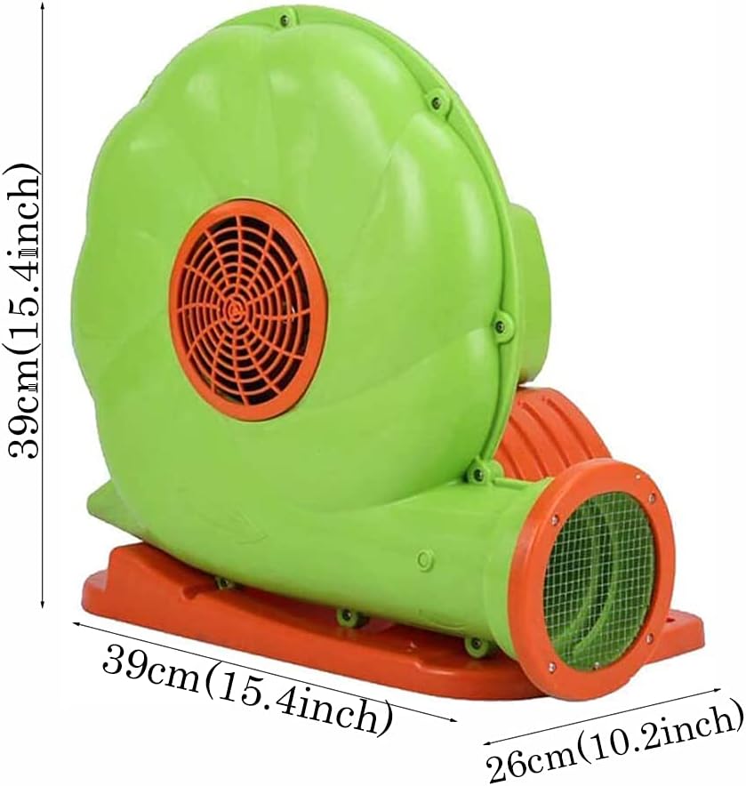 750W Air Blower Pump Fan Inflatable Bouncer Blowe,Waterproof Centrifugal Electric Fan,for Bounce House, Water Slide Air Sofa Air Mattress(Green)