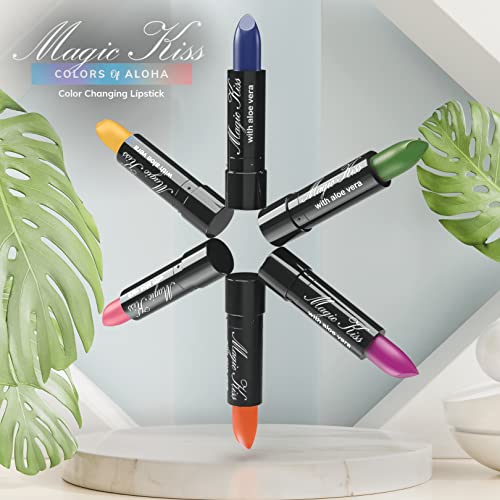 Magic Kiss SPDFMYMK6SET Color Changing Matte 6 Piece Lipstick Set Infused thumb #4